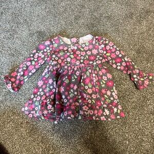 Floral Long Sleeve Baby Dress